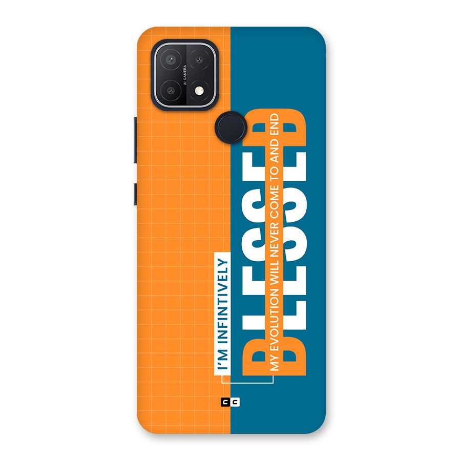 Infinite Blessed Back Case for Oppo A15