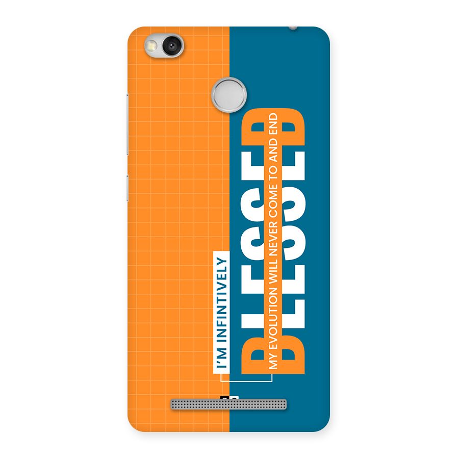 Infinite Blessed Back Case for Redmi 3S Prime