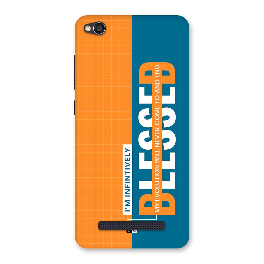 Infinite Blessed Back Case for Redmi 4A