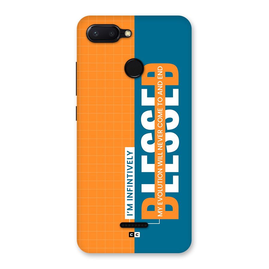 Infinite Blessed Back Case for Redmi 6