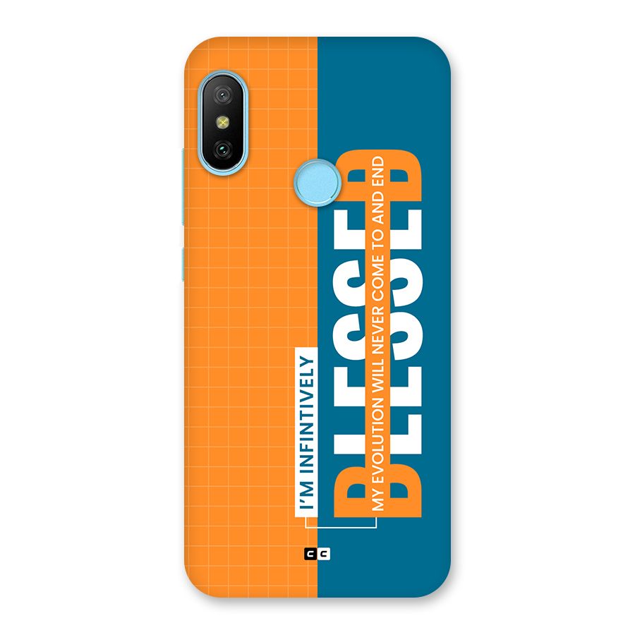 Infinite Blessed Back Case for Redmi 6 Pro