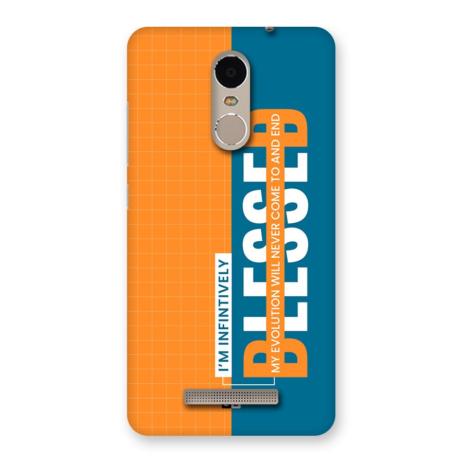 Infinite Blessed Back Case for Redmi Note 3