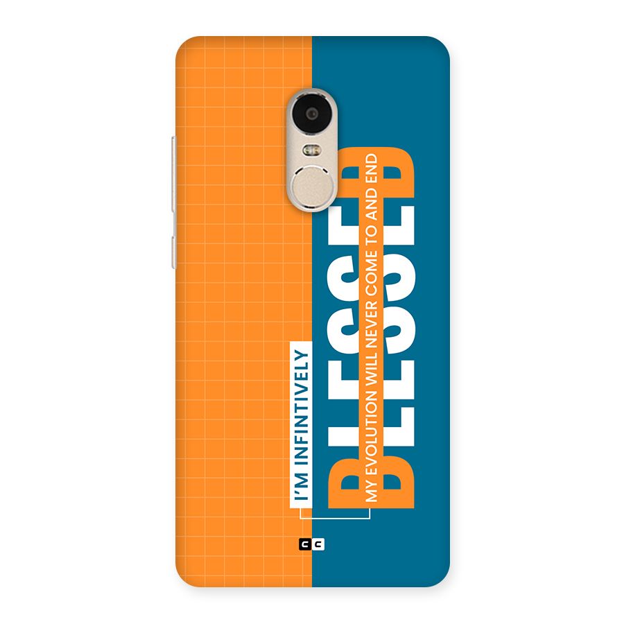 Infinite Blessed Back Case for Redmi Note 4