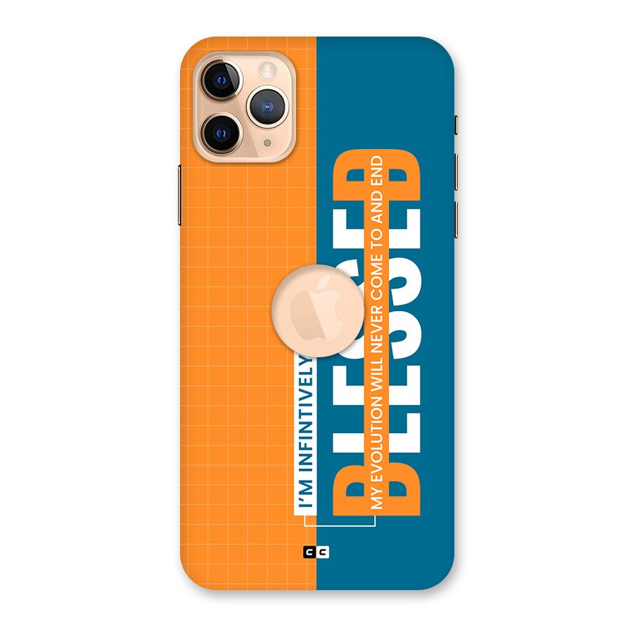 Infinite Blessed Back Case for iPhone 11 Pro Max Logo Cut