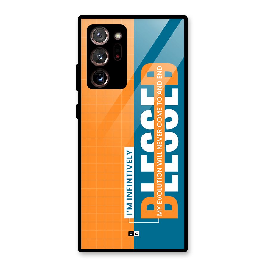 Infinite Blessed Glass Back Case for Galaxy Note 20 Ultra 5G