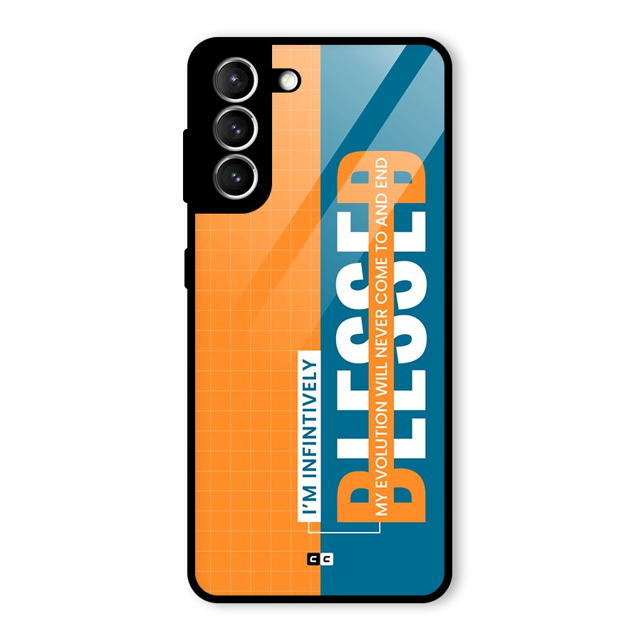 Infinite Blessed Glass Back Case for Galaxy S21 5G