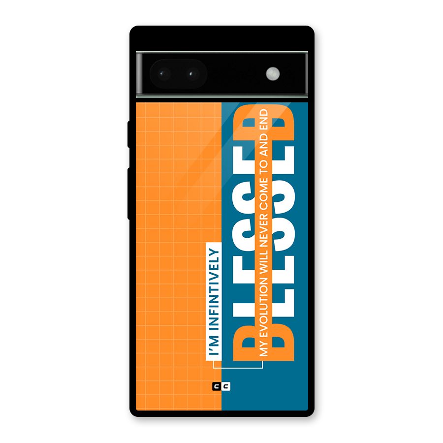 Infinite Blessed Glass Back Case for Google Pixel 6a