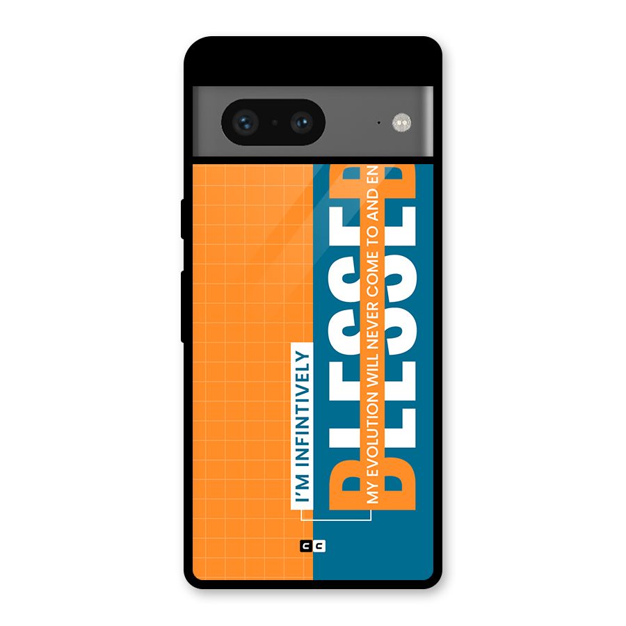 Infinite Blessed Glass Back Case for Google Pixel 7
