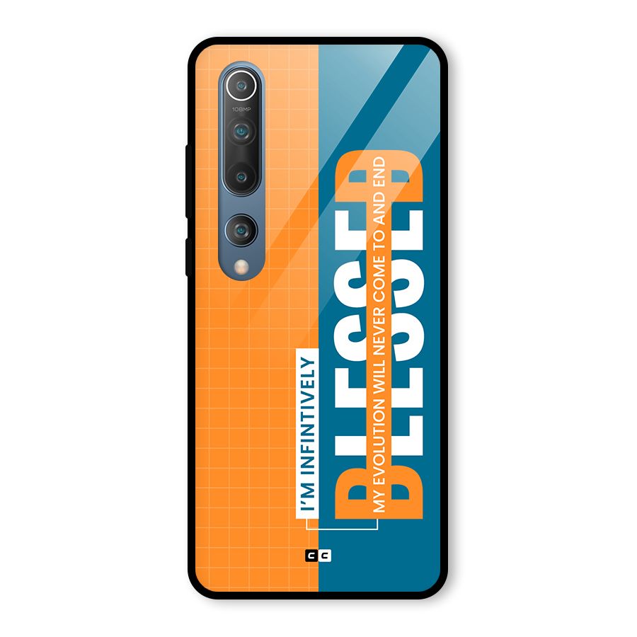Infinite Blessed Glass Back Case for Mi 10