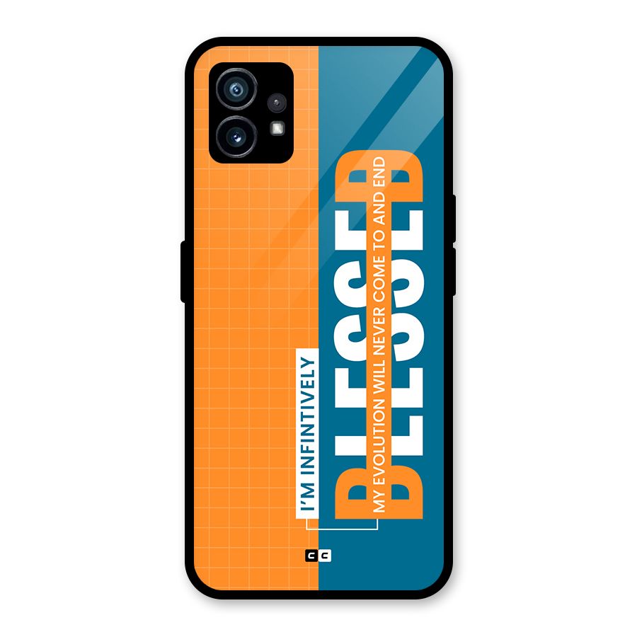 Infinite Blessed Glass Back Case for Nothing Phone 1