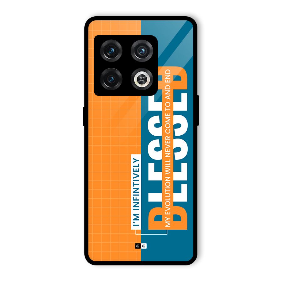 Infinite Blessed Glass Back Case for OnePlus 10 Pro 5G