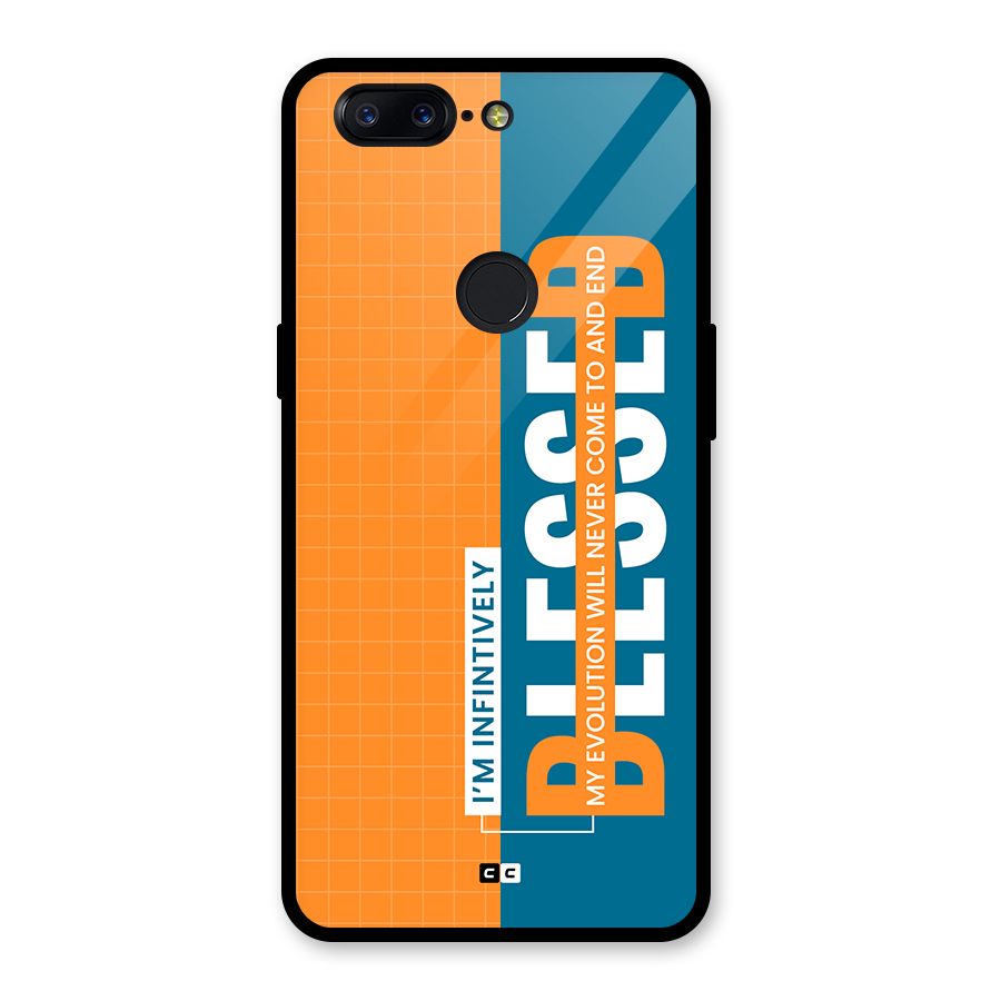Infinite Blessed Glass Back Case for OnePlus 5T