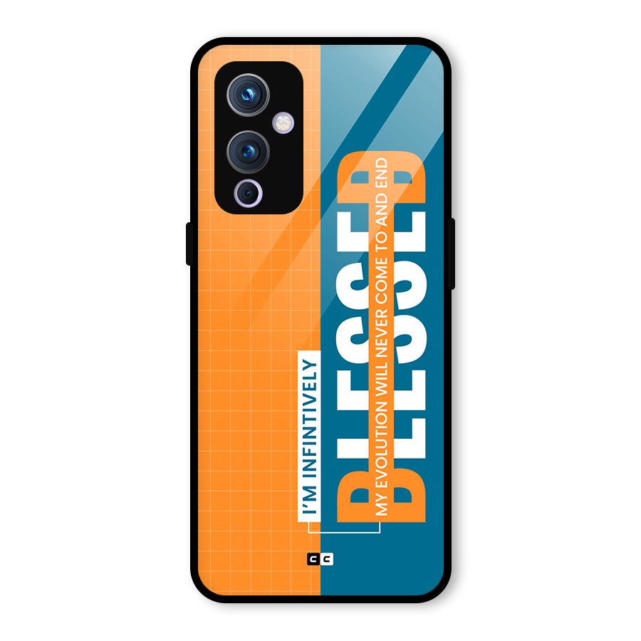 Infinite Blessed Glass Back Case for OnePlus 9