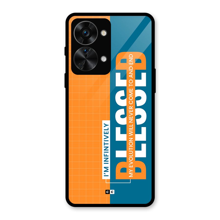 Infinite Blessed Glass Back Case for OnePlus Nord 2T