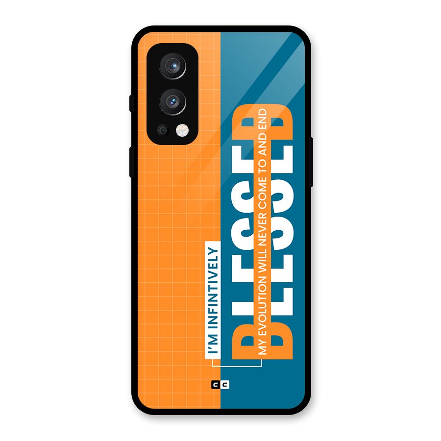 Infinite Blessed Glass Back Case for OnePlus Nord 2 5G