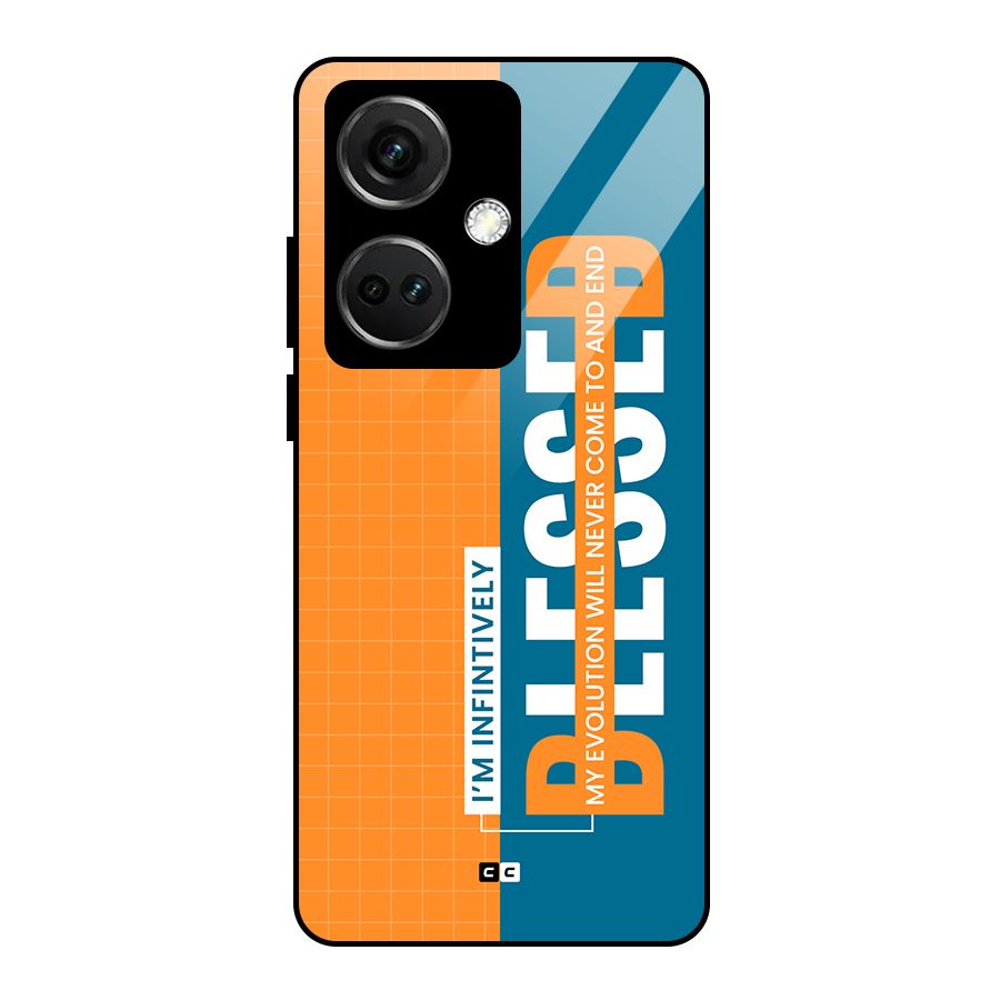 Infinite Blessed Glass Back Case for OnePlus Nord CE 3 5G