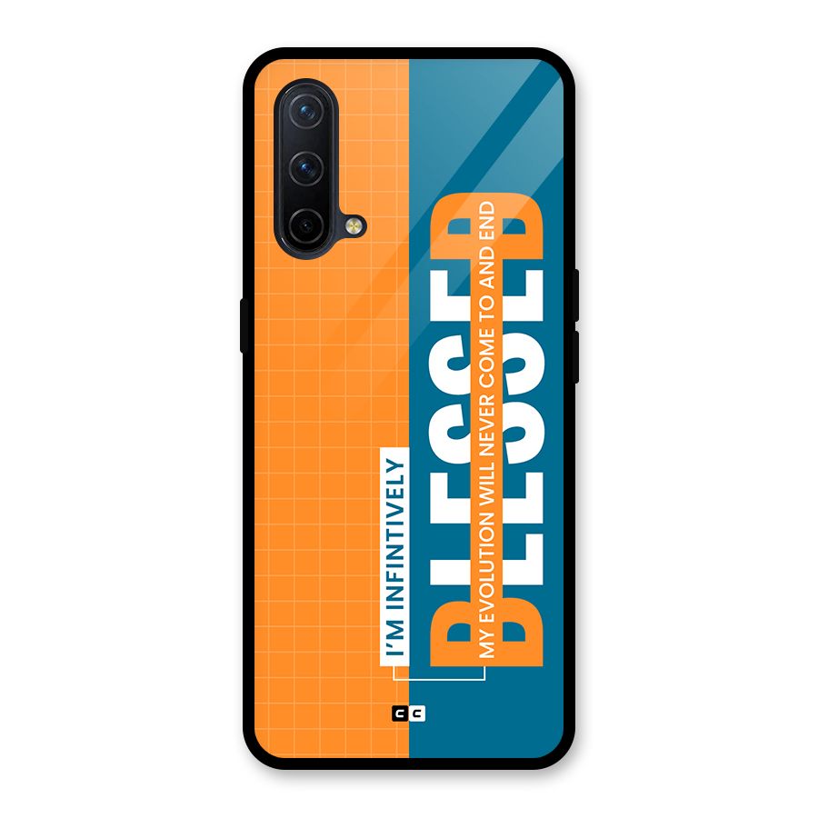 Infinite Blessed Glass Back Case for OnePlus Nord CE 5G