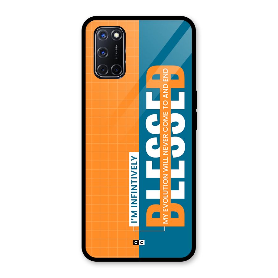 Infinite Blessed Glass Back Case for Oppo A52