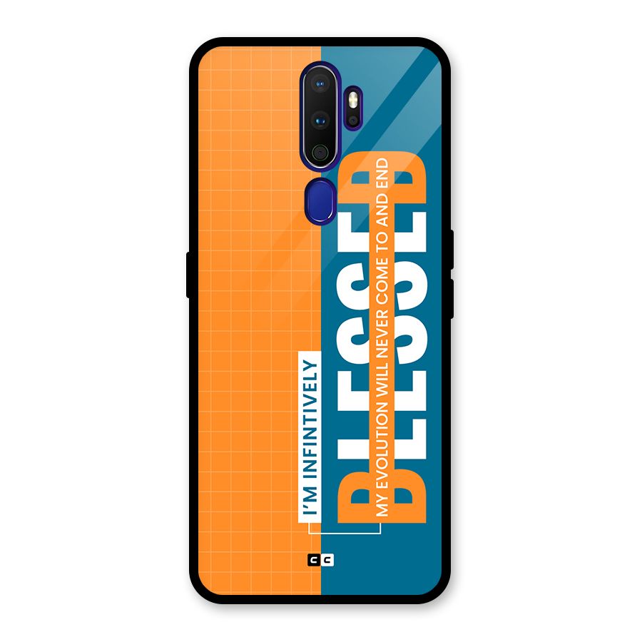 Infinite Blessed Glass Back Case for Oppo A9 (2020)