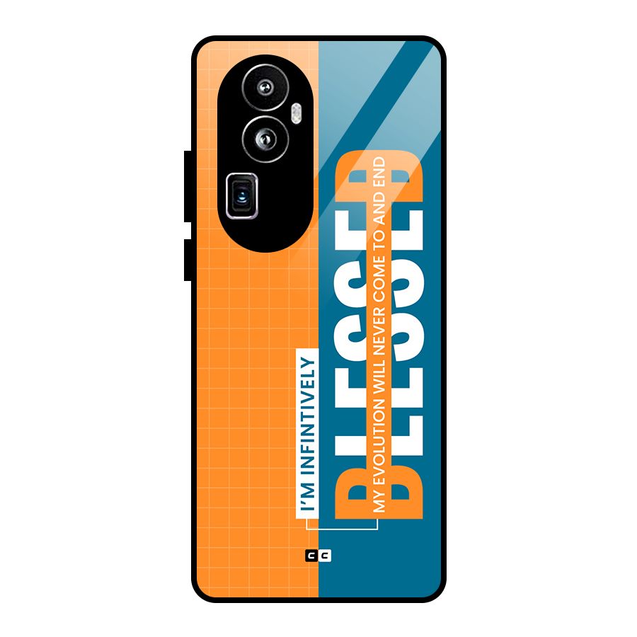 Infinite Blessed Glass Back Case for Oppo Reno10 Pro Plus