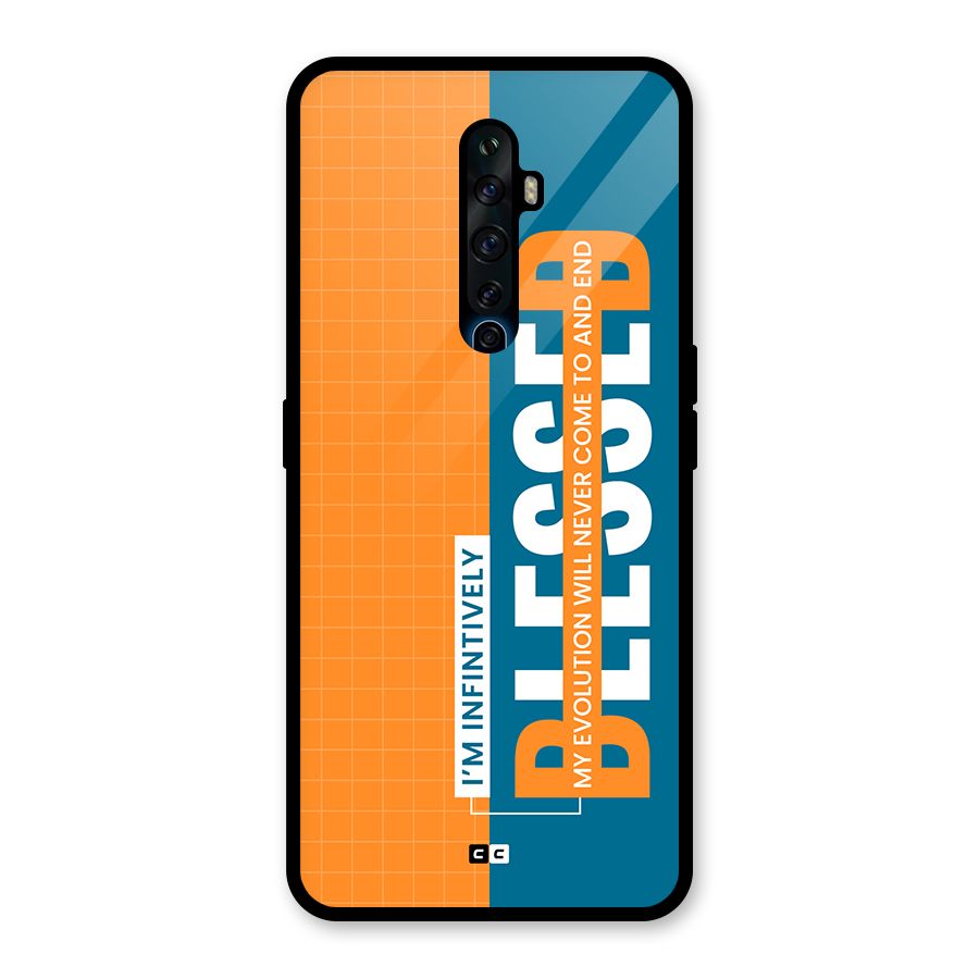 Infinite Blessed Glass Back Case for Oppo Reno2 Z