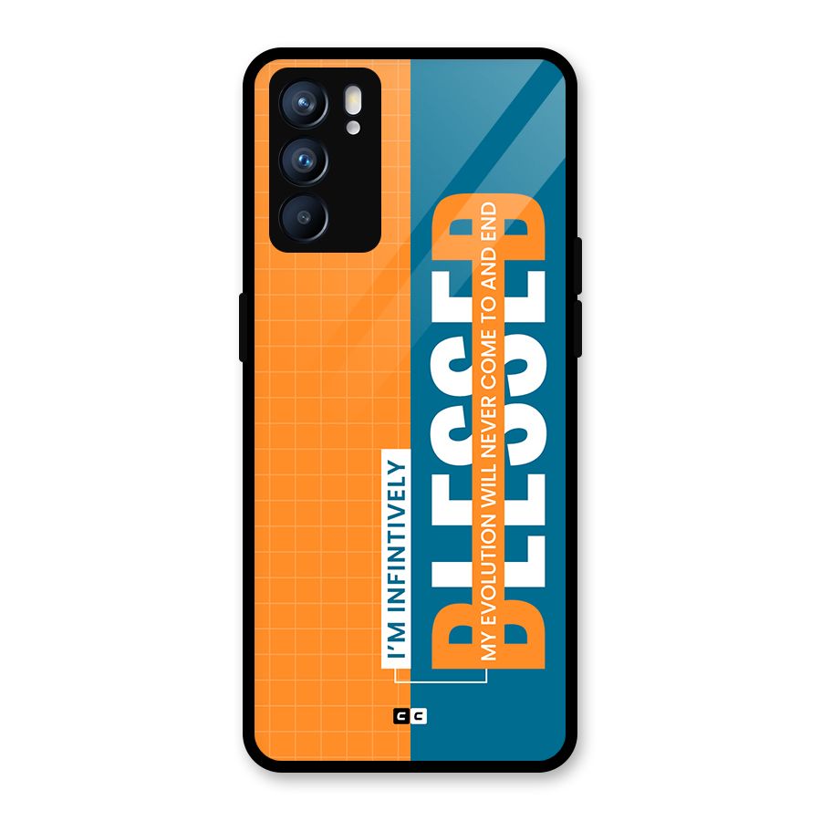 Infinite Blessed Glass Back Case for Oppo Reno6 5G