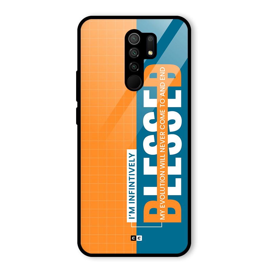 Infinite Blessed Glass Back Case for Poco M2