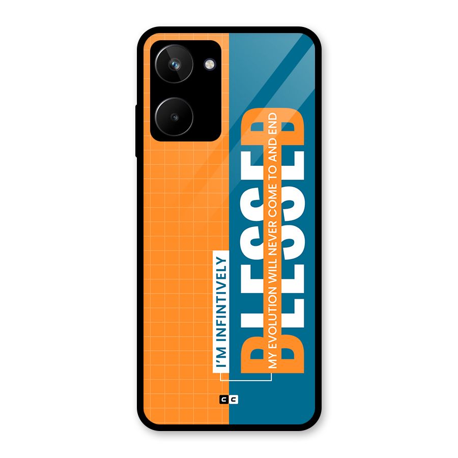 Infinite Blessed Glass Back Case for Realme 10