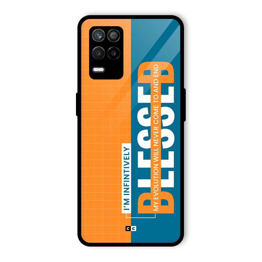 Infinite Blessed Glass Back Case for Realme 8 5G