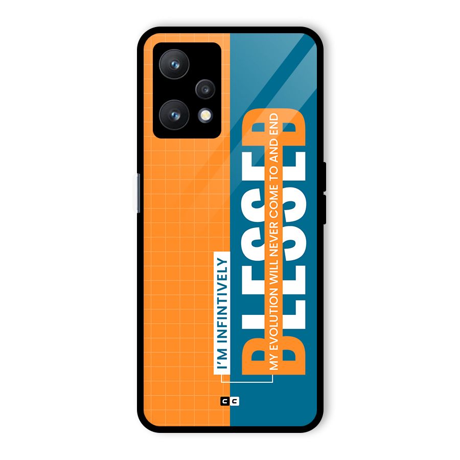 Infinite Blessed Glass Back Case for Realme 9 Pro 5G
