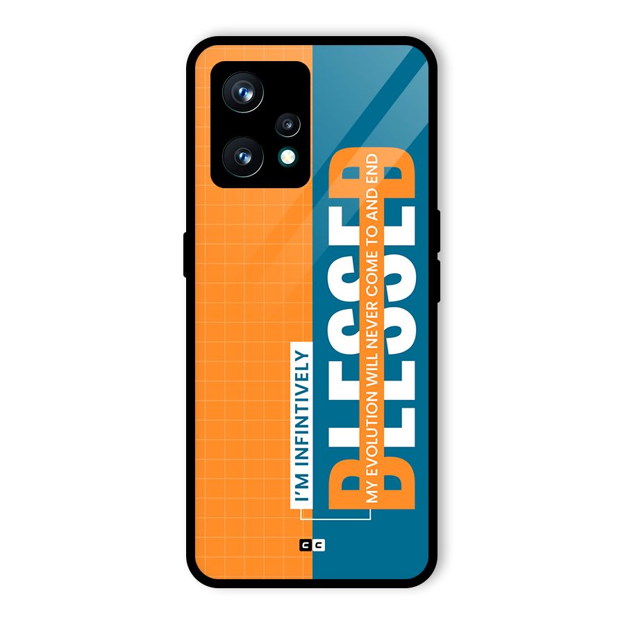 Infinite Blessed Glass Back Case for Realme 9 Pro Plus 5G