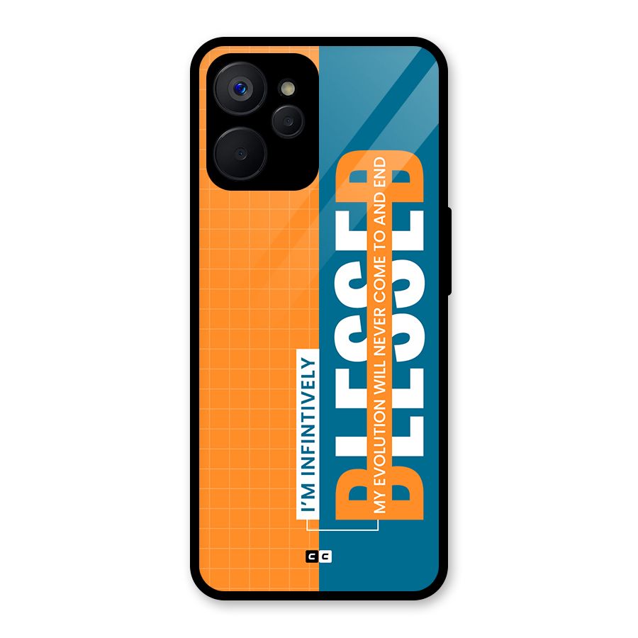 Infinite Blessed Glass Back Case for Realme 9i 5G