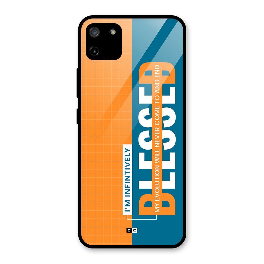Infinite Blessed Glass Back Case for Realme C11