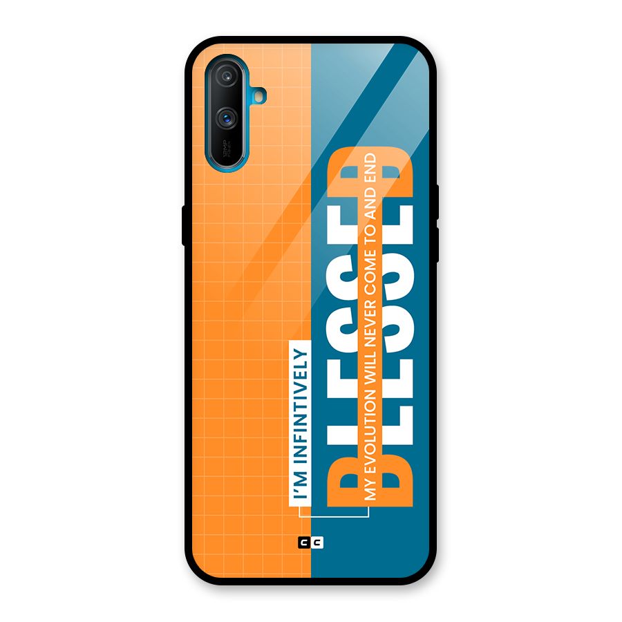 Infinite Blessed Glass Back Case for Realme C3