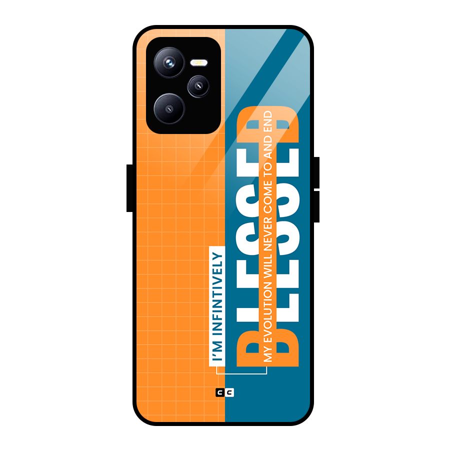 Infinite Blessed Glass Back Case for Realme C35
