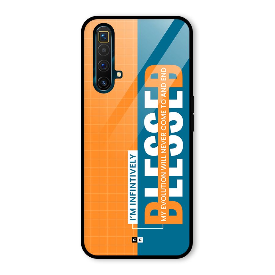 Infinite Blessed Glass Back Case for Realme X3