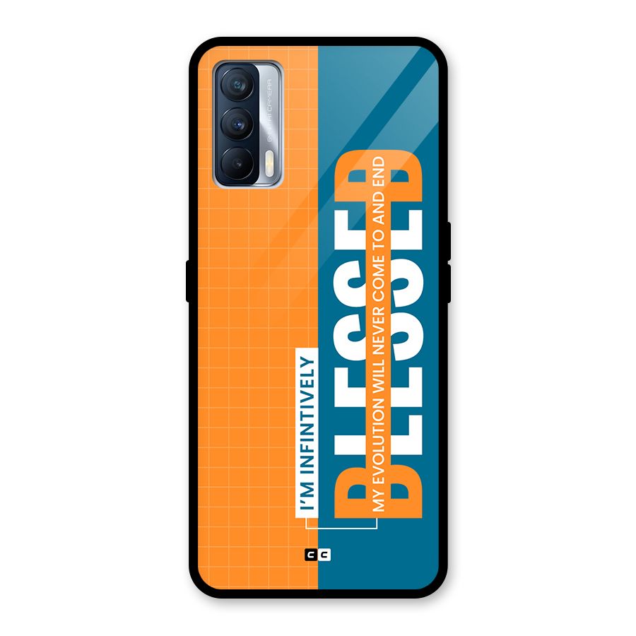 Infinite Blessed Glass Back Case for Realme X7