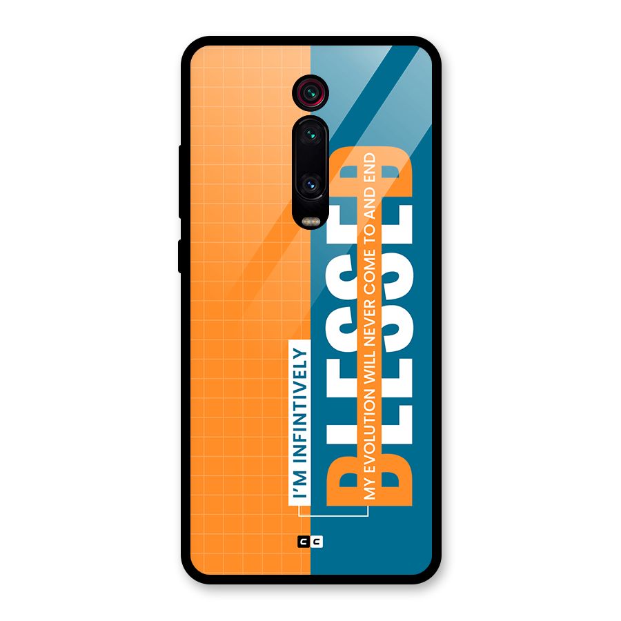 Infinite Blessed Glass Back Case for Redmi K20
