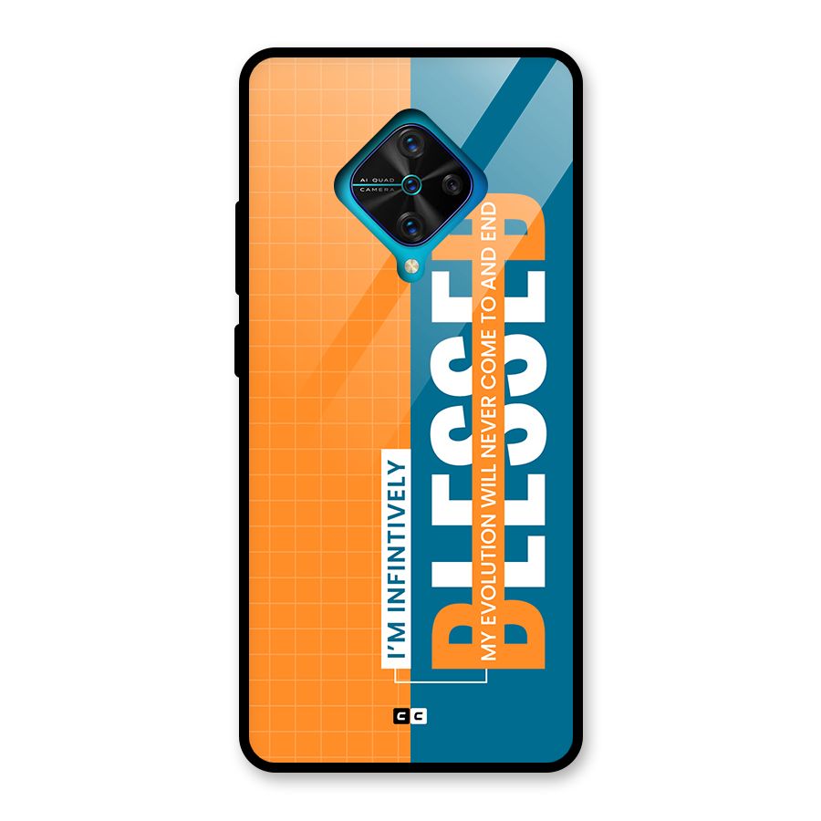Infinite Blessed Glass Back Case for Vivo S1 Pro