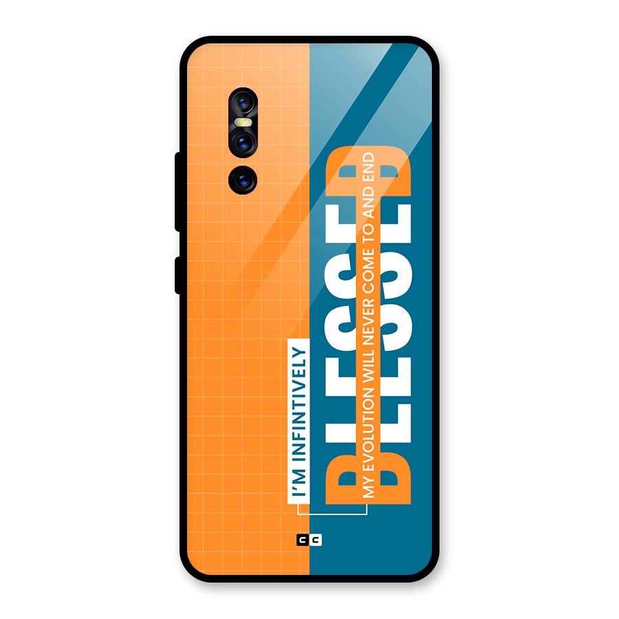 Infinite Blessed Glass Back Case for Vivo V15 Pro