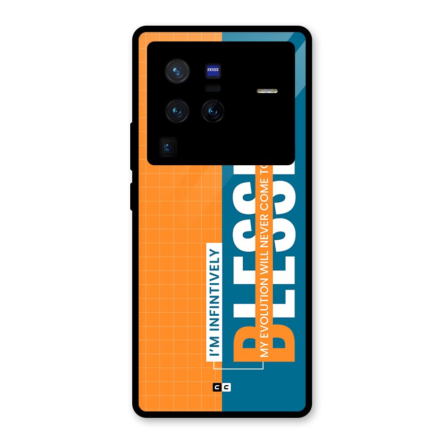 Infinite Blessed Glass Back Case for Vivo X80 Pro