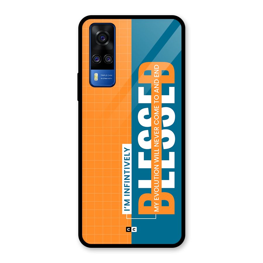 Infinite Blessed Glass Back Case for Vivo Y31