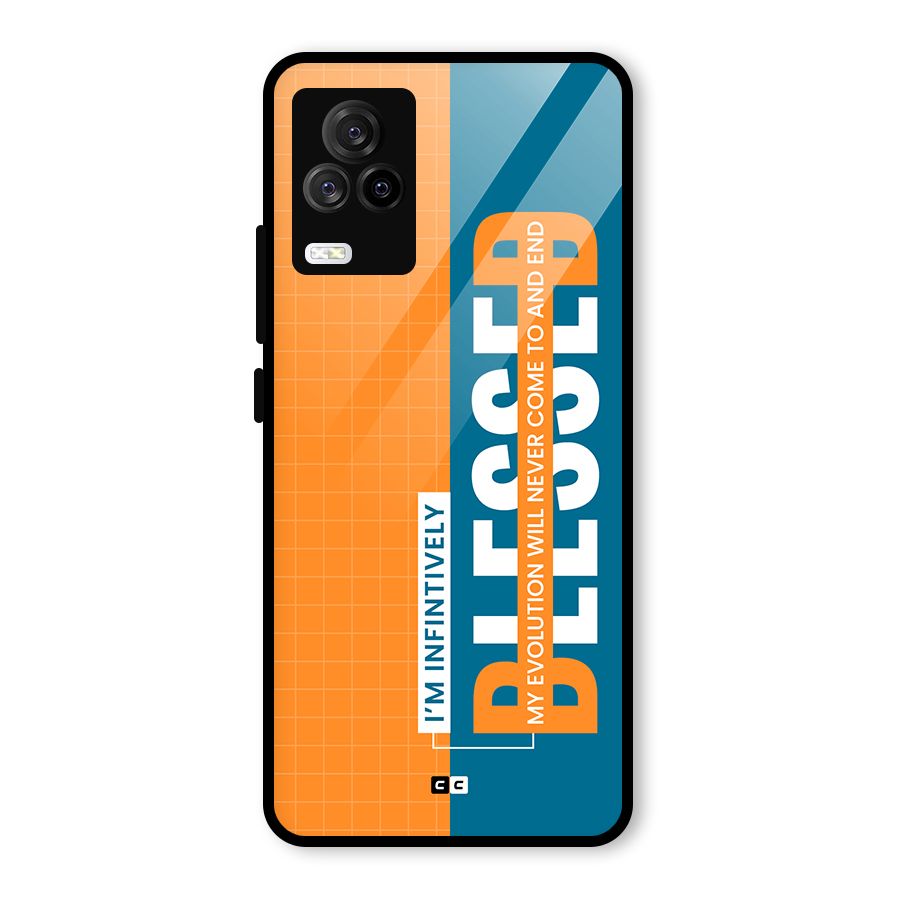 Infinite Blessed Glass Back Case for Vivo iQOO 7 Legend 5G