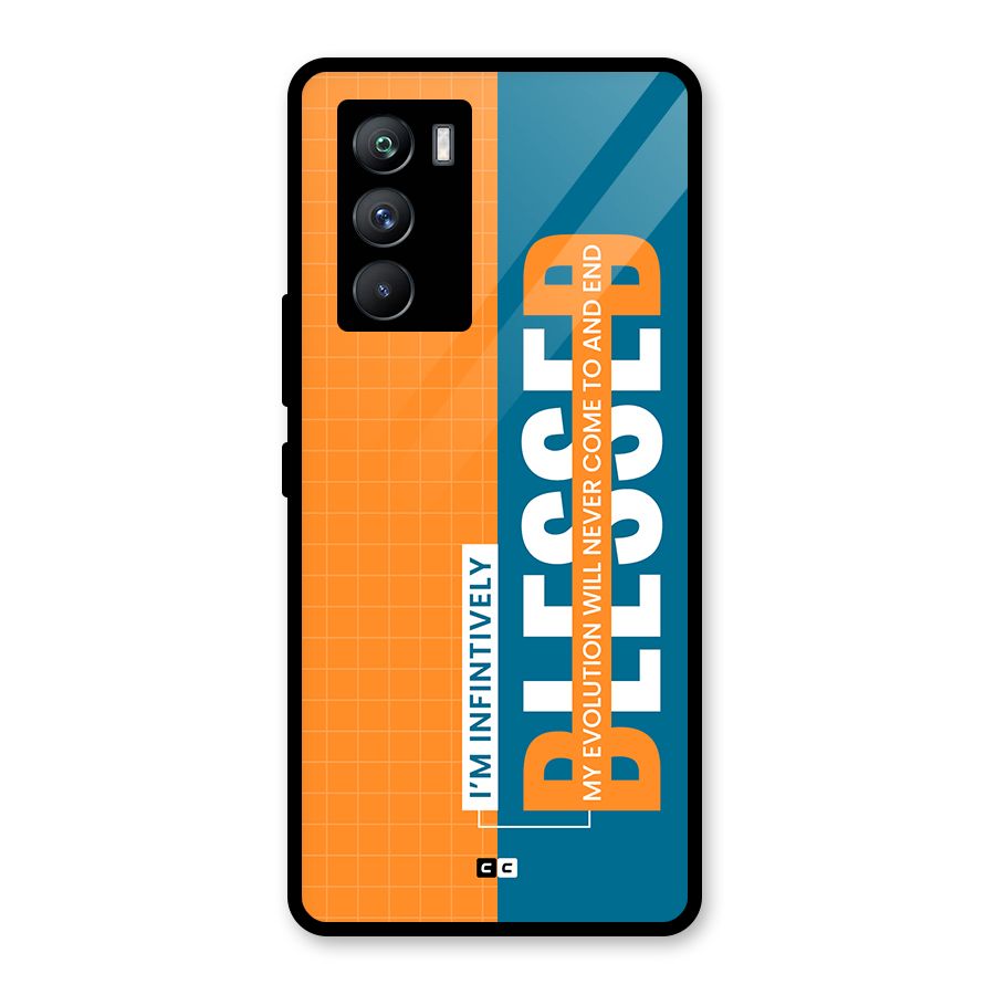 Infinite Blessed Glass Back Case for Vivo iQOO 9 SE