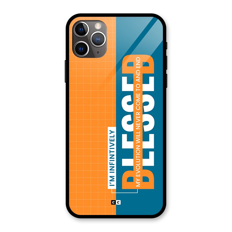 Infinite Blessed Glass Back Case for iPhone 11 Pro Max