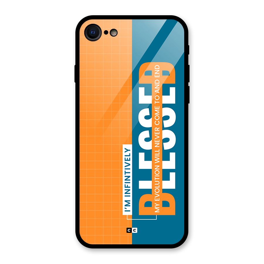 Infinite Blessed Glass Back Case for iPhone 7
