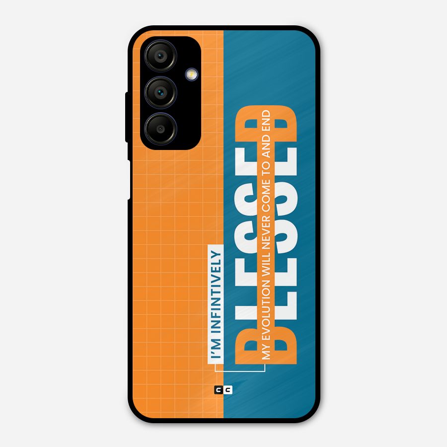 Infinite Blessed Metal Back Case for Galaxy A15 5G
