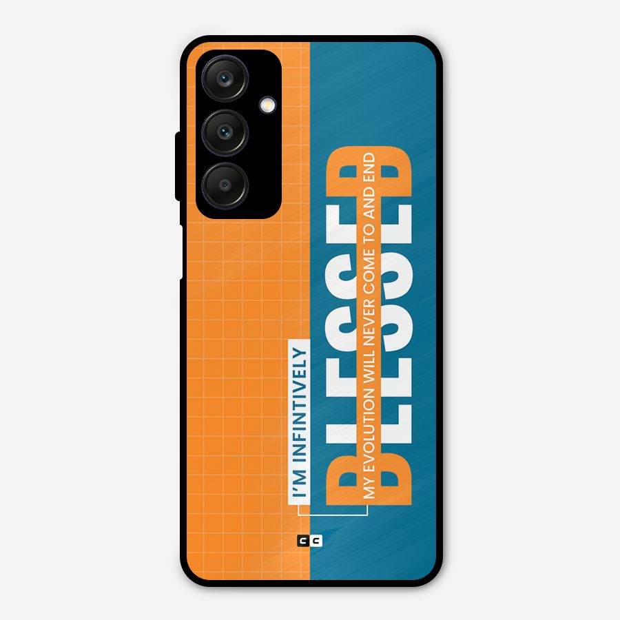 Infinite Blessed Metal Back Case for Galaxy A25 5G