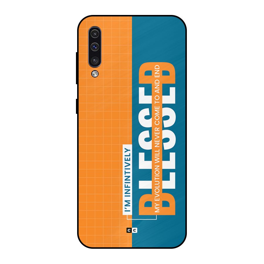 Infinite Blessed Metal Back Case for Galaxy A50
