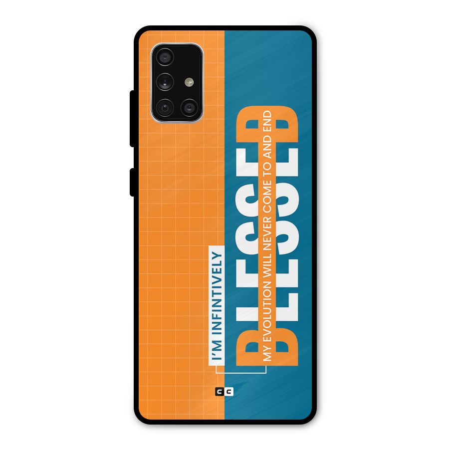 Infinite Blessed Metal Back Case for Galaxy A71